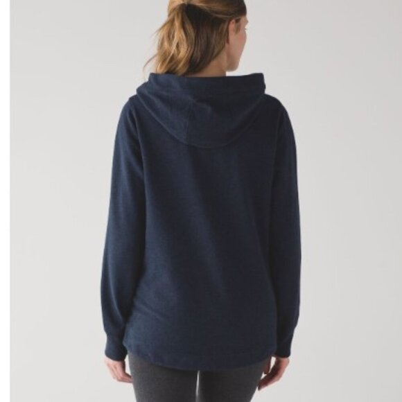 Lululemon Split Pullover Blue Hoodie Size 2 - Picture 3 of 13